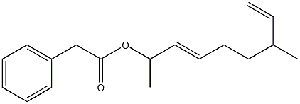  Phenylacetic acid 1,6-dimethyl-2,7-octadienyl ester