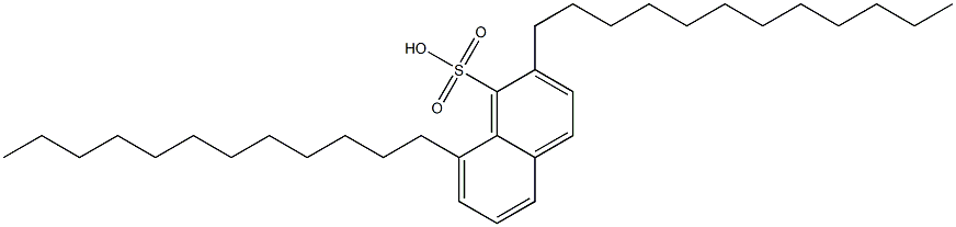  2,8-Didodecyl-1-naphthalenesulfonic acid