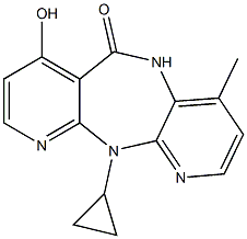 5,11-Dihydro-11-cyclopropyl-7-hydroxy-4-methyl-6H-dipyrido[3,2-b:2',3'-e][1,4]diazepin-6-one