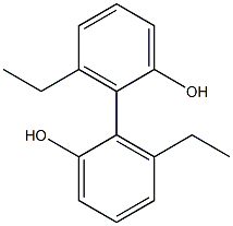 3,3'-Diethyl-2,2'-biphenol Structure