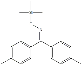 4,4'-Dimethylbenzophenone O-(trimethylsilyl)oxime Struktur