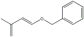 4-Benzyloxy-2-methyl-1,3-butadiene,,结构式