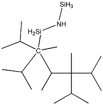 1,1,3,3-Tetraisopropyl-1,2,3-trimethylpropanedisilazane Structure