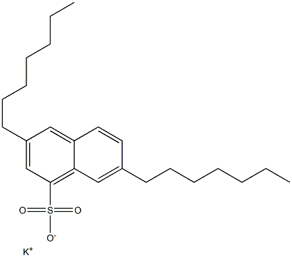 3,7-Diheptyl-1-naphthalenesulfonic acid potassium salt