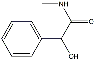 (-)-N-メチル-D-マンデルアミド 化学構造式