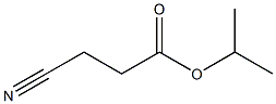 3-Cyanopropionic acid isopropyl ester 结构式