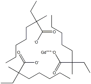 Tris(2-ethyl-2-methylheptanoic acid)gadolinium salt
