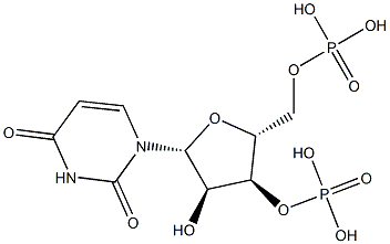 Uridine 3',5'-bisphosphoric acid Structure