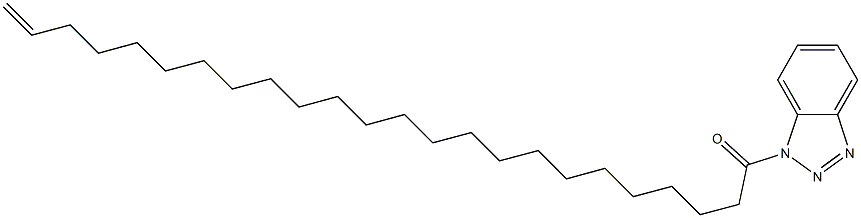 1-(1-Oxo-23-tetracosenyl)-1H-benzotriazole,,结构式