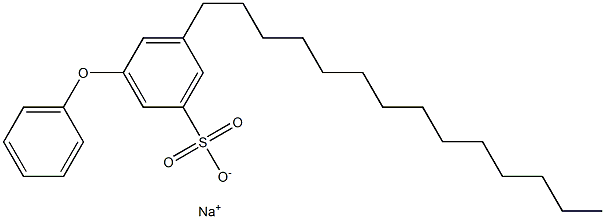 3-Phenoxy-5-tetradecylbenzenesulfonic acid sodium salt|