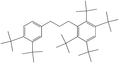  1-(2,3,5,6-Tetra-tert-butylphenyl)-3-(3,4-di-tert-butylphenyl)propane