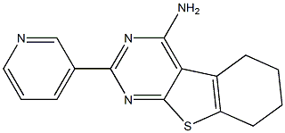 4-Amino-5,6,7,8-tetrahydro-2-(3-pyridinyl)[1]benzothieno[2,3-d]pyrimidine