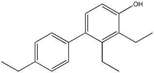  2,3-Diethyl-4-(4-ethylphenyl)phenol