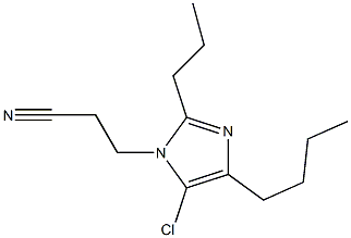 4-Butyl-5-chloro-1-(2-cyanoethyl)-2-propyl-1H-imidazole