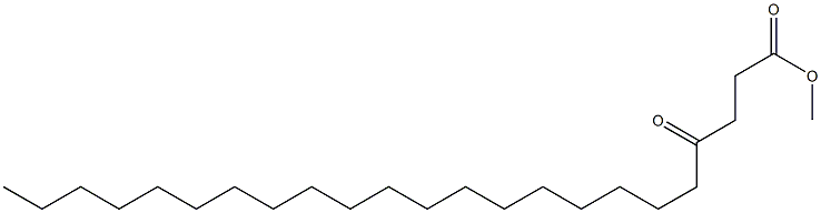 4-Oxotricosanoic acid methyl ester Structure