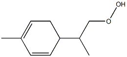 p-Mentha-1,5-dien-9-yl hydroperoxide Structure