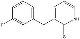  1,2-Dihydro-3-(3-fluorobenzyl)pyridine-2-thione