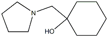 1-(Pyrrolidin-1-ylmethyl)cyclohexan-1-ol Structure