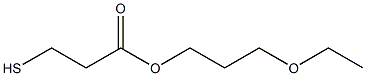 3-Mercaptopropionic acid 3-ethoxypropyl ester Structure