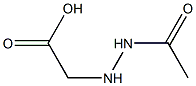 N-(Acetylamino)glycine Structure