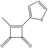 3-Methyl-4-(2-thienyl)-3-cyclobutene-1,2-dione