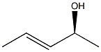 (S,E)-3-Pentene-2-ol Structure