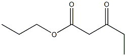 3-Oxovaleric acid propyl ester Structure