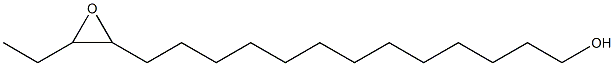 14,15-Epoxyheptadecan-1-ol Structure