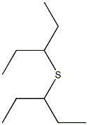Bis(1-ethylpropyl) sulfide Struktur