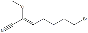 7-Bromo-2-methoxy-2-heptenenitrile