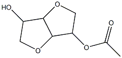 Hexahydrofuro[3,2-b]furan-3,6-diol 6-acetate 结构式