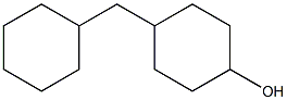 4-(Cyclohexylmethyl)cyclohexanol Struktur
