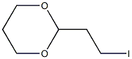 2-(2-Iodoethyl)-1,3-dioxane Structure