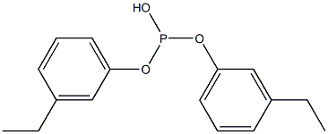 亜りん酸ジ(3-エチルフェニル) 化学構造式