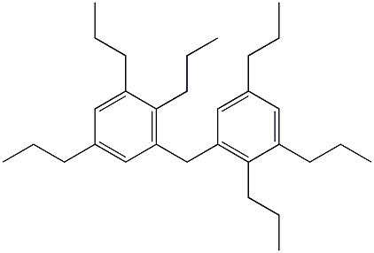 3,3'-Methylenebis(1,2,5-tripropylbenzene) 结构式