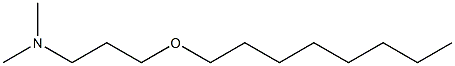 N,N-Dimethyl-3-octyloxypropylamine Structure