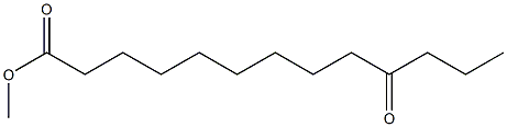 10-Oxotridecanoic acid methyl ester 结构式