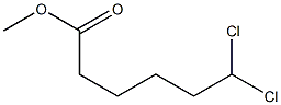6,6-Dichlorocaproic acid methyl ester,,结构式