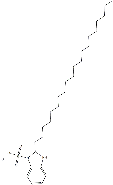 2,3-Dihydro-2-icosyl-1H-benzimidazole-1-sulfonic acid potassium salt|