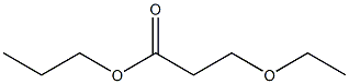 3-Ethoxypropanoic acid propyl ester Structure