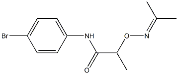 2-(Isopropylideneaminooxy)-N-(4-bromophenyl)propionamide