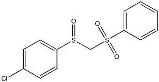 [(4-Chlorophenyl)sulfinyl](phenylsulfonyl)methane|