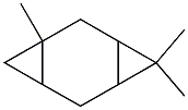 1,4,4-Trimethyltricyclo[5.1.0.03,5]octane Structure