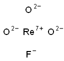 Rhenium(VII) fluoridetrioxide 结构式