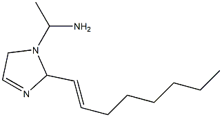 1-(1-Aminoethyl)-2-(1-octenyl)-3-imidazoline 结构式