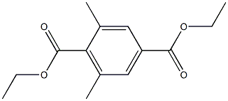 2,6-Dimethylterephthalic acid diethyl ester,,结构式