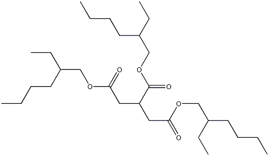 Tricarballylic acid tris(2-ethylhexyl) ester,,结构式