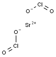 Bischlorous acid strontium salt,,结构式