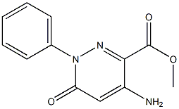 1,6-Dihydro-4-amino-6-oxo-1-(phenyl)pyridazine-3-carboxylic acid methyl ester