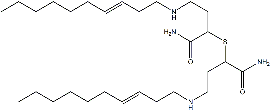 2-[[(3E)-3-Decenyl]amino]ethyl(carbamoylmethyl) sulfide Structure